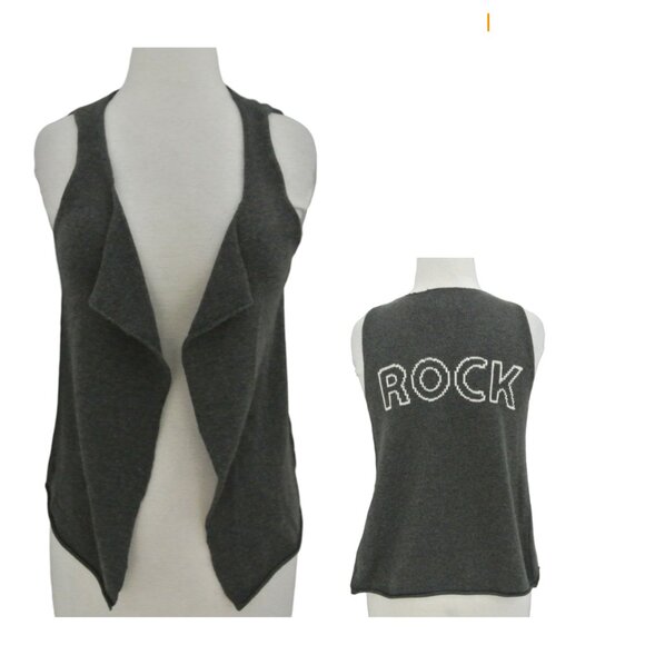 ZADIG & VOLTAIRE Cashmere Belfast Bis Rock vest sz S - Picture 1 of 6